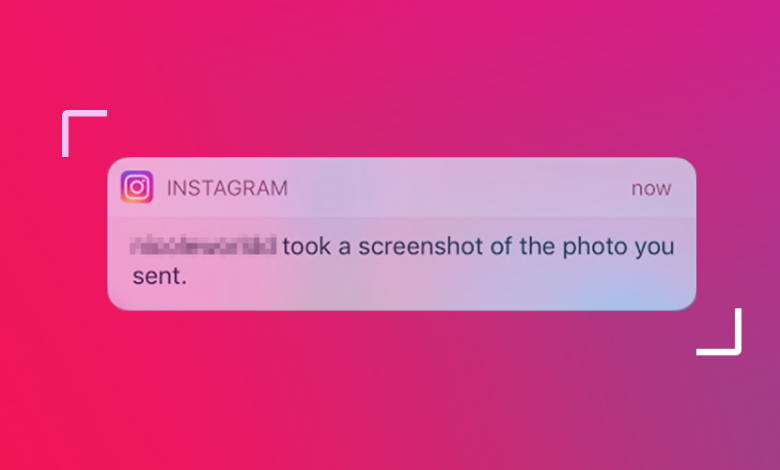 Instagram Notify Screenshot a Story