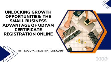 Unlocking Growth Opportunities: The Small Business Advantage of Udyam Certificate Registration Online