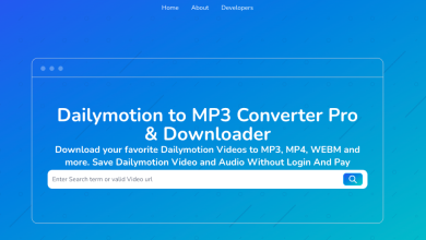 Extracting Audio From Dailymotion Videos to MP3